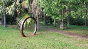 Thomas De Toni Blacksmith Metal Fabricator Un Ring Mullum Sculpture Festival Northern Rivers NSW Gold Coast